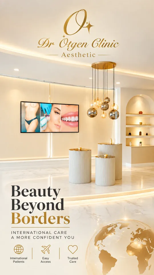 Dr Otgen Clinic estetik uygulama alanı – Beauty Beyond Borders Instagram Reel kapağı